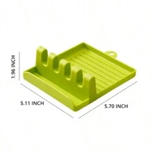 1Pc/Patula 锅盖架锅盖架置物架台面铲勺架子汤勺垫放汤勺筷子架