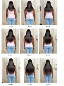 UNice Hair EasiContour™ V Part Glueless Yaki Straight Wig With Invisi Drawstring V Shaped Wig Upgrade U Part Wig No Sew In Clip In Half Wig Beginner Friendly Easy Blend Ready To Wear Go Unice Wigs For Women