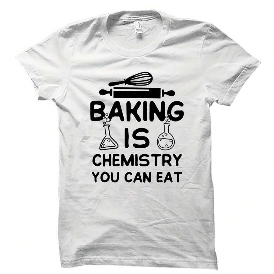 Camiseta de repostería. Regalo de repostería. Regalo para reposteros. Camisetas de repostería. Regalos para reposteros. Camiseta divertida de repostería. Regalo de repostería. Amante de la repostería. Repostero #OS5826 - Blanco - Ver 1