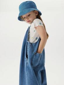 MARC&JANIE 年轻女孩休闲宽松吊带裤连体裤，春季