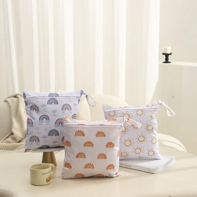 Waterproof Washable Travel Bags, Beach, Pool, Gym Bag For Swimsuits & Wet Clothes With (1pc)