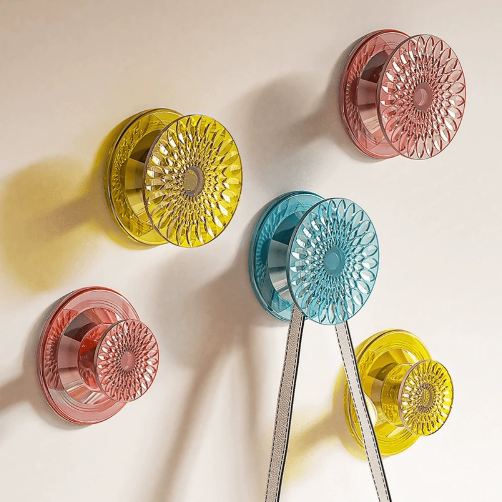 Creative Punch-Free Wall Hook Decorative,Heavy-Duty Adhesive Hooks For Hanging Coat Hat,Punch Free,Traceless For Hallway,Kitchen,Home (S Or L Size To Choose),Over The Door Organizer,Clothes Hook,Wall Coat Hanger,Wall Adhesive Hook,Wall Organizer,Hanger Set,Photo Frame Wall