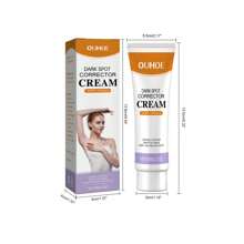 60ml 祛斑霜，淡化膝盖、肘部、腋窝的黑斑，软化和提亮肤色，适合所有皮肤类型的身体保湿霜 - 白色 - 查看 7