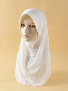 1件装女士轻薄星形图案软边头巾，时尚百搭，可作颈套或头巾，防晒，适合春夏连衣裙搭配。 - 彩色 - 查看 23