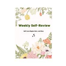 Weekly Reflection Journal - Personal Organizer For Work Progress, Gratitude, And Self-Improvement Tracking - Cultivate Positive Mindset And Achieve Goals - A5 - View 10