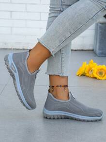 2025 Spring/Autumn New Beijing Cloth Shoes For Women, Shoes Breathable Comfortable Mother Shoes Soft Sole Anti-Slip Walking Shoes