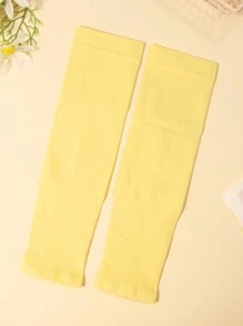 1 par de mangas de braço refrescantes para crianças/jovens, proteção solar ao ar livre no verão, bloqueio UV, respirável, mais vendido, adequado para meninos e meninas - 5-12 anos - Ver 14