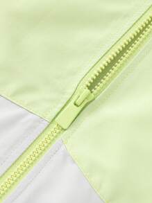 Balabala Chaqueta de bloques de color para niños, elegante ropa de abrigo de primavera para niños