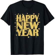 Happy New Year 2025 New Years Eve Party Countdown Fireworks T-Shirt
