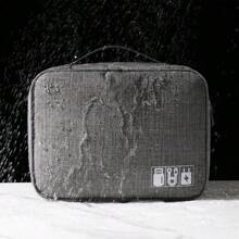 Cable Storage Bag Waterproof Digital Electronic Organizer Portable USB Data Line Charger Plug Storage Bag Travel Cable Organizer