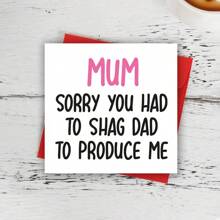 有趣的母亲节贺卡、有趣的生日贺卡、母亲节贺卡、送给妈妈的贺卡、有趣的贺卡、妈妈贺卡、送给妈妈的纪念礼物