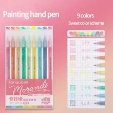 Set de stylos de papeterie mignons de 19 couleurs, idéal pour les notes artistiques, la peinture, le dessin, le coloriage, le surlignage, le marquage. Convient pour les journaux et les artisanats DIY pour la rentrée scolaire