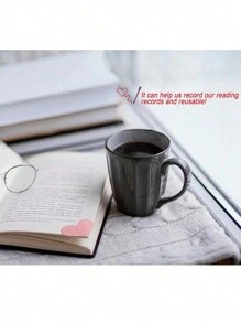 5pcs/10pcs/Set,Leather Heart-Shaped Bookmark, Corner Book Accessory Cute Corner Bookmark, Reading Enthusiast Book Accessory, Women's Bookmark, Book Enthusiast Bookmark, Suitable For Gifts For Women, Children, And Book Enthusiasts, Cute Handmade Reading Gift Accessory,Color Random