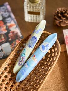 1 件日式剪贴簿/日记贴纸包、学校用品、返校