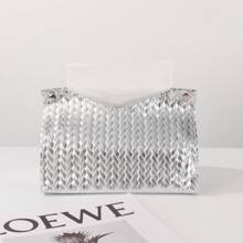 1pc Leather Tissue Box Waterproof Kitchen Accessories,Decorative Tissue Box,Napkin Holder For Table,Tissue Box Bathroom