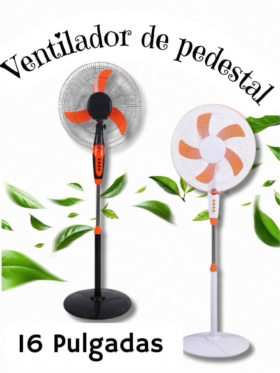 Ventilador Ventilador de pedestal de 16 pulgadas - Multicolor - Ver 1