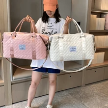 NetHong Women Gym Bag Large Weekend Bag Travel Duffle Bag Carry On Bag With Wet Pocket,Travel Bag,Bags For Woman - Multicolor - View 3