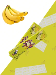 1pc 33pcs/Box Of Fruit Flavored Smoking Paper, Handmade Cigarette Paper, Aromatic Smoking Paper, Smoking Accessories, An Excellent Gift For Smokers