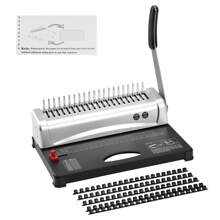 Comb Binder 21-Hole Binding 450-Sheet Binder With 100 3/8" Comb-Stitched Spines For Letter Size Or A4 And A5,Back To School,School Supplies - 21-hole Binding 450 Sheets - View 8