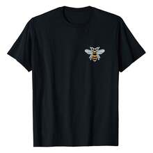 Bee Lover Beekeeping Cute Honey Bee For Men Women Beekeeper T-Shirt Women's T-Shirt Black All-Match Short Sleeve