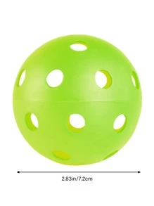 1pc Pickleball With 26 Holes For Indoor And Outdoor Match Training - Multicolor - View 12