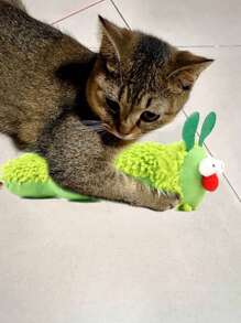 Katzenspielzeug in Form einer Raupe, Kuscheltier-Kissen für Haustiere, interessante Haustier-Zubehörartikel, Katzenspielzeug, Katzenprodukte, interaktives Katzenspielzeug, entenkförmiges Katzenspielzeug, Kauknochen für Hunde, Unterhaltungsspielzeug, Spielzeug gegen Langeweile