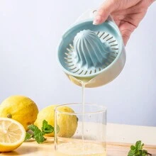 Manual Portable Citrus Juicer Orange Lemon Squeezer Manual Press Fruit Squeezer Kitchen Accessories Multifunction Orange Juicer - Baby Blue - View 5
