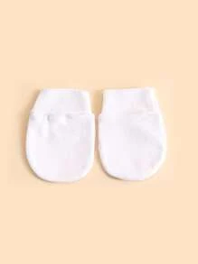 6 peças/1 peça de luvas para bebês, macias e quentes, adequadas para a vida diária de meninos e meninas recém-nascidos.