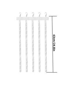 4/6/10 peças, Faixa de plástico para pendurar em exposição de supermercado - Ganchos e clipes para produtos, incluindo ganchos, suprimentos de compras