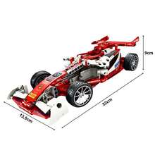 Blocos de Montar Carro de Corrida Supercar Modelo - 468 Peças