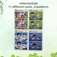 Interactieve "Zoek de verschillen" schildertraining - Educatieve aandachtstraining, inclusief uitwisbare kaarten - vakantiecadeau, schilderbenodigdheden, educatief plezier voor kinderen Zoek de verschillen Gerichte denktrainingskaarten, Intellectuele tafelspelkaarten, Moeilijkheidsgraad verhogen, Observatievermogen verbeteren, Vroege educatieve verlichting Zoek de verschillen Gerichte trainingskaarten, Gerichte denk- en logicatraining, Herbruikbaar papierontwerp