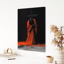 1pc The Resurrection,Easter,Religious Gift, Easter Gifts,Digital Printable Art, Religious Gift,Digital Print,Ideal Gift For Bedroom Living Room Corridor, Wall Art, Wall Decor, Room Decoration,Desktop Decoration,Water Proof Uitable For Bedroom, Living Room, Study Room, Hotel Bar, Corridor, Waterproof Mural
