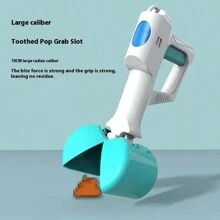 Outdoor Cleaning Tools Poop Pick Up Holder With 1 Roll Garbage Bags 2 In 1 Pet Accessories Pet Pooper Scooper - Multicolor - View 3