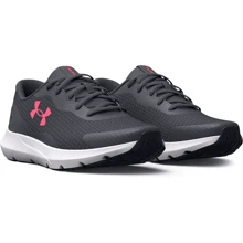 Under Armour UA W Surge 3-GRY - رمادي داكن/أبيض - مشاهدة 2