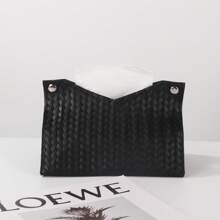 1pc Leather Tissue Box Waterproof Kitchen Accessories,Decorative Tissue Box,Napkin Holder For Table,Tissue Box Bathroom