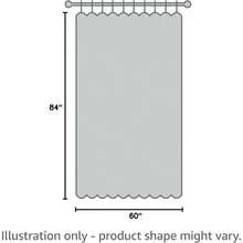 Patio Door Curtain Sound Blocking, Bedroom Privacy Room Divider Curtain Screen Partitions, Thermal Insulated Blackout Closet Sliding Door Curtain (1 Panel, 8.3ft Wide By 7ft Long, Gray) - 卡布奇諾 - 查看 10