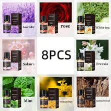 New 10ml Water-Soluble Aromatherapy Essential Oil For Home, Bedroom, Car, Air Freshener, Humidifier. Includes Over 10 Scents Such As Jasmine, Rose, Sandalwood, Lavender, Lemon And More.
