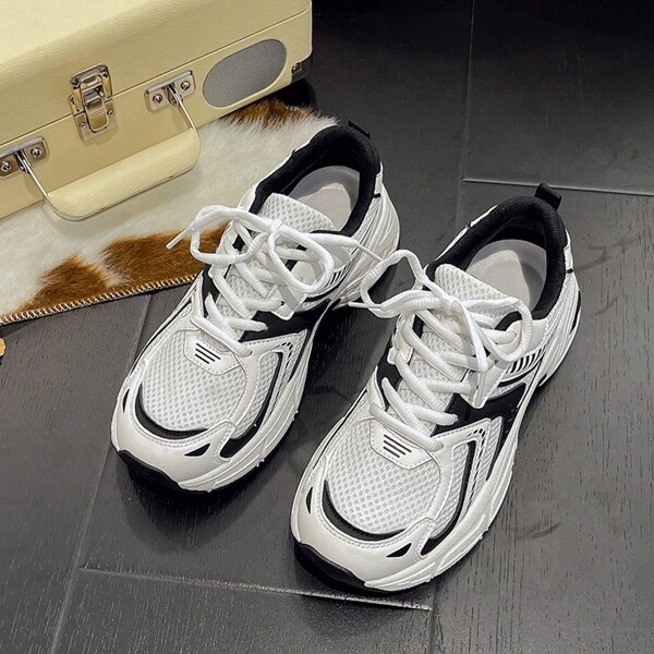 Nouvelles baskets de sport casual pour femmes, baskets épaisses mode, unisexe, taille petite