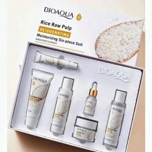 Kit BIOAQUA De Arroz 6 piezas - Blanco - Ver 2