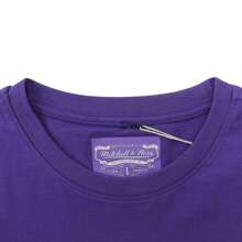 Mitchell & Ness 2024 Mitchell & Ness Lifestyle Short Sleeve Knit Tee, MNTS24-11-LAL-PURPLE