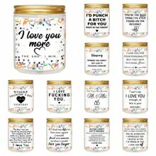 周年纪念、生日、圣诞节礼物，适合他、她、丈夫、男朋友、妻子、女朋友 - 男朋友丈夫礼物、妻子礼物、女朋友礼物 - 丈夫男朋友生日礼物 - 香薰蜡烛 - 彩色 - 查看 2