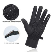 Winter Thermal Gloves For Men And Women, Windproof And Non-Slip Gloves, Warm Touch Screen Gloves For Outdoor Running, Cycling, Driving