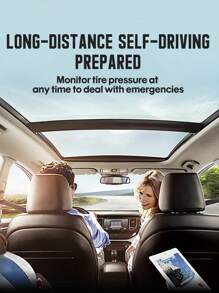 CARSUN 便携式车载空气压缩机 - 汽车配件，全新 22 缸可充电电动气泵，带数字压力表和自动充气停止功能，多功能无绳轮胎充气机，适用于汽车轮胎、自行车、摩托车和气球，节日礼物