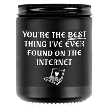 周年纪念、生日、圣诞节礼物，适合他、她、丈夫、男朋友、妻子、女朋友 - 男朋友丈夫礼物、妻子礼物、女朋友礼物 - 丈夫男朋友生日礼物 - 香薰蜡烛 - 彩色 - 查看 16