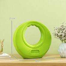 SPORTNOW 8kg Kettlebell, Soft Kettle Bell With Wide Handle For Home Gym Weight Lifting And Strength Training, Green