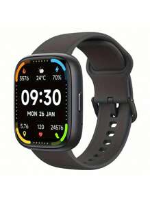 SIMSONLAB 1,83 Zoll HD Großbildschirm Smartwatch für Damen und Herren, 100+ Sportmodi, IP68 wasserdicht, 24-Stunden-Aufzeichnung, intelligenter Sprachassistent, individuelle Zifferblätter, Musiksteuerung, Fotosteuerung, Mobilfunkpositionierung