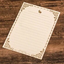 3 chiếc phong bì giấy đa năng cổ điển, thích hợp cho bưu thiếp, thiệp chúc mừng, có tem sáp - Màu Hồng baby - Xem 6