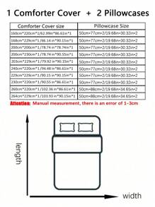 3PCS Mandala Pattern Duvet Cover Set, Hotel & Bedroom Decor Bedding Set, Polyester Soft Skin-Friendly For Master Bedroom, Guest Room, All Season (1*Duvet Cover+2*Pillow Shams, No Insert)