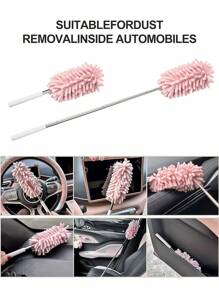 汽车清洁工具、汽车除尘刷、可伸缩除尘器、汽车玻璃清洁器、可伸缩防静电除尘刷，用于清扫汽车灰尘、挡风玻璃清洁工具