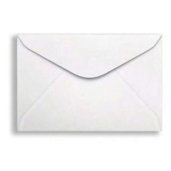 Envelope Comercial Branco C/100 unidades Envelope de carta, Envelope de convite 114x162mm